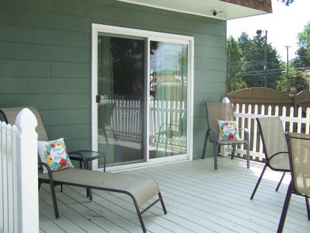 Sliding glass patio door installation